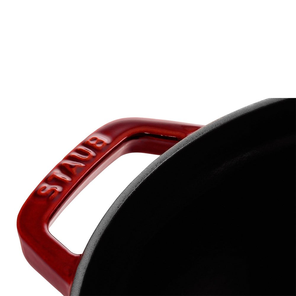 Staub La Cocotte Döküm Tencere Yuvarlak 28 cm BordoStaub