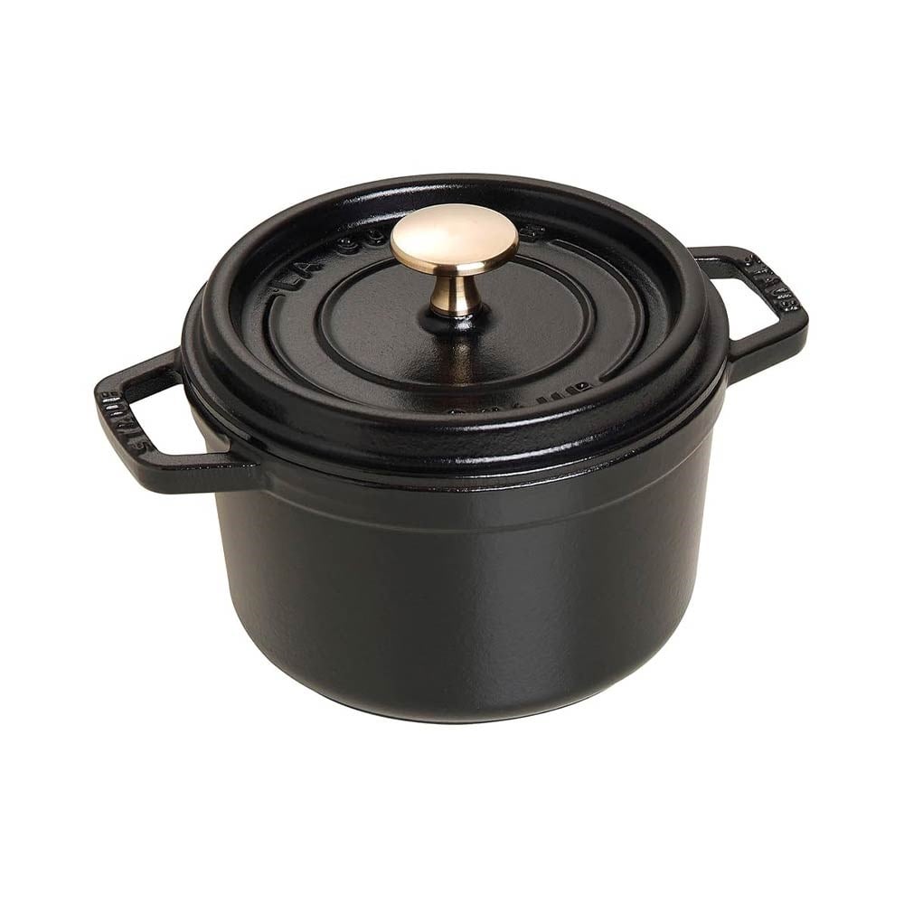 Staub La Cocotte Döküm Tencere Yuvarlak 16 cm SiyahStaub