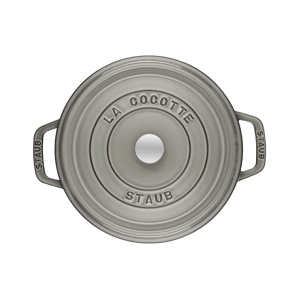Staub La Cocotte Döküm Tencere Yuvarlak 26 cm Grafit GriStaub