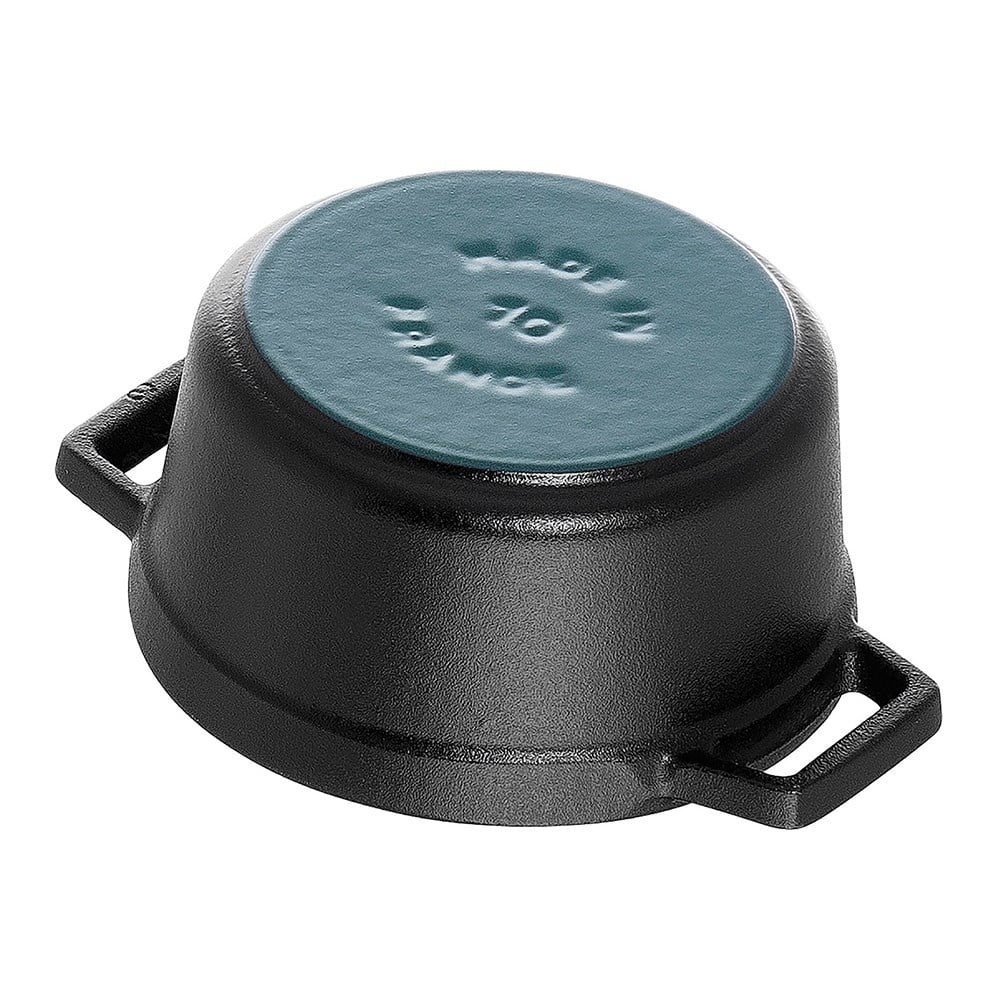 Staub La Cocotte Mini Döküm Tencere Yuvarlak 10 cm SiyahStaub