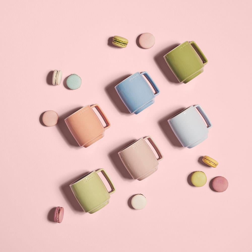 Staub Macaron Seramik Kupa 6'lı Set 350 mlStaub