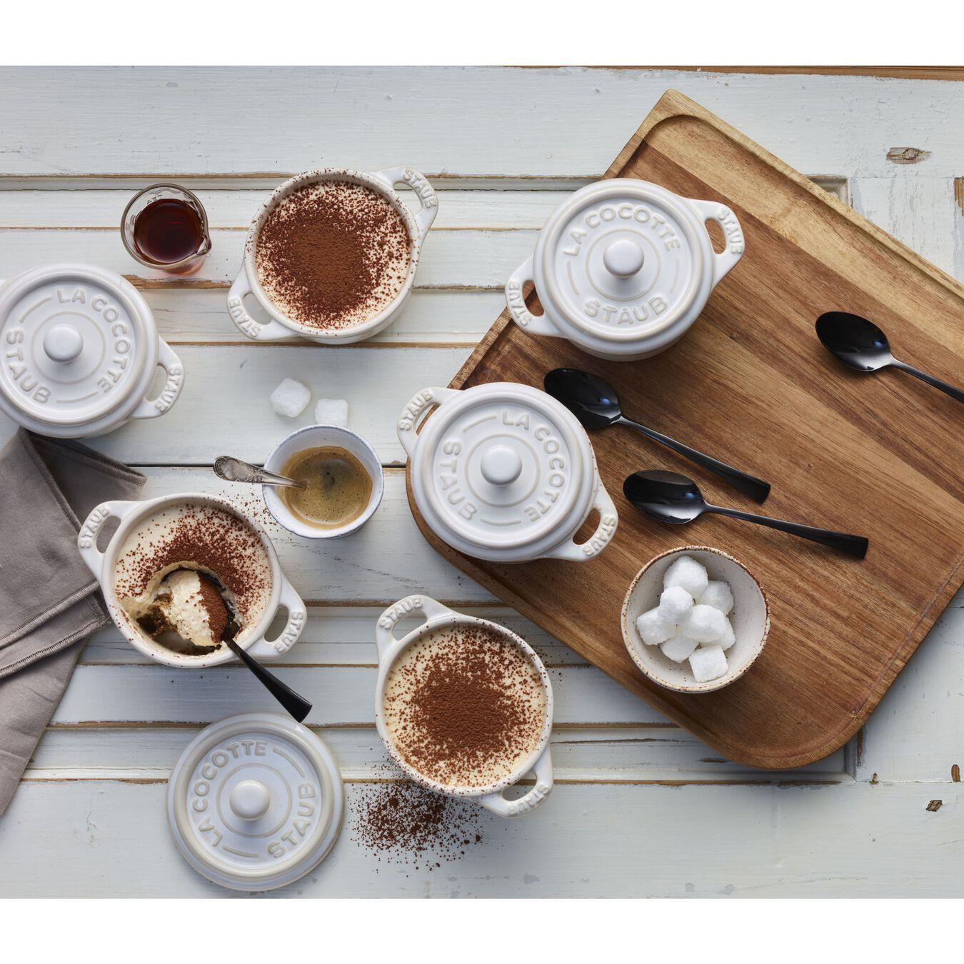 Staub Mini Cocotte Seramik Güveç Seti 4'lü FildişiStaub