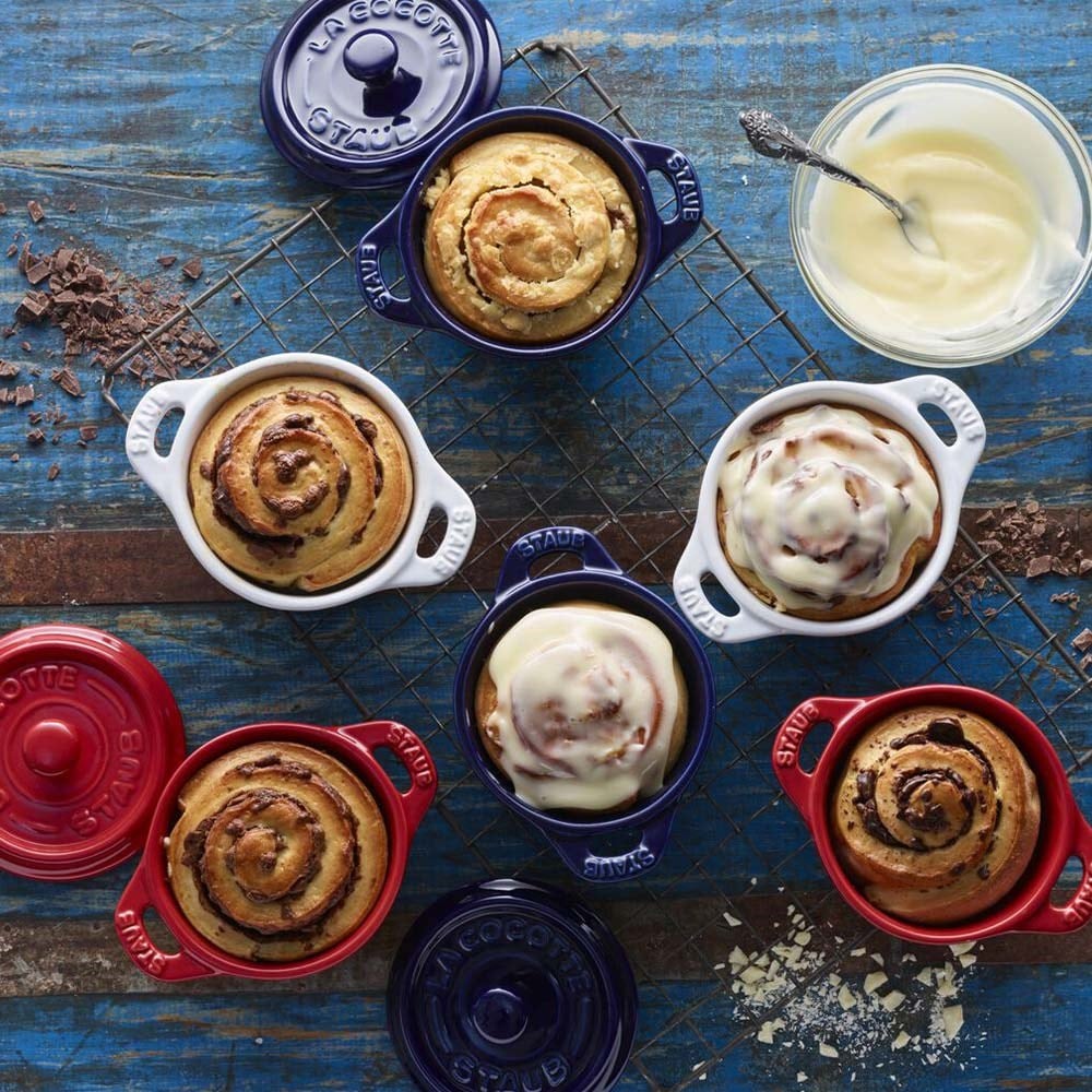Staub Mini Cocotte Seramik Güveç Seti 4'lü KirazStaub