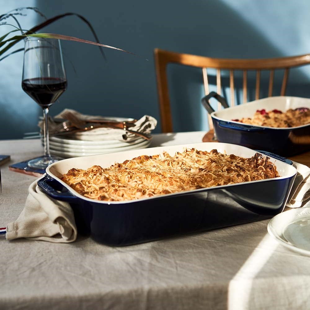 Staub Seramiik Fırın Kabı Seti 3'lü LacivertStaub