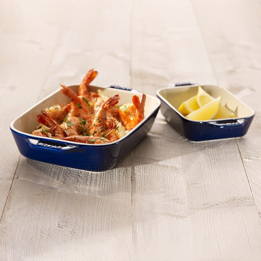 Staub Seramik Fırın Kabı 14 cm Koyu MaviStaub