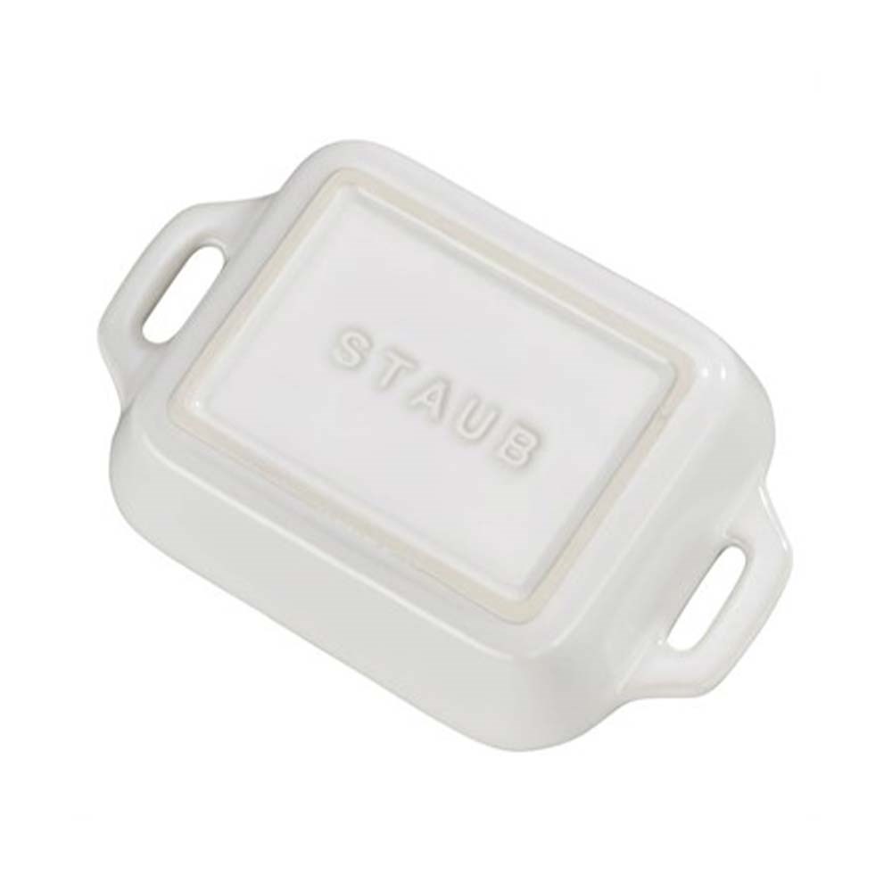 Staub Seramik Fırın Kabı 20x16 cm FildişiStaub