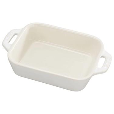 Staub Seramik Fırın Kabı 20x16 cm FildişiStaub
