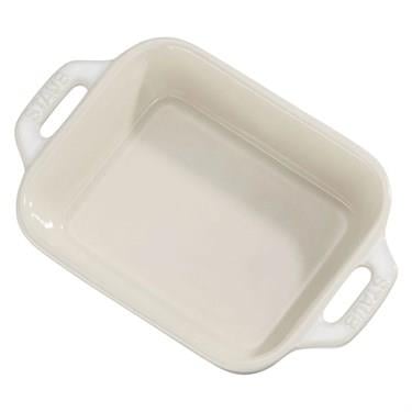 Staub Seramik Fırın Kabı 20x16 cm FildişiStaub
