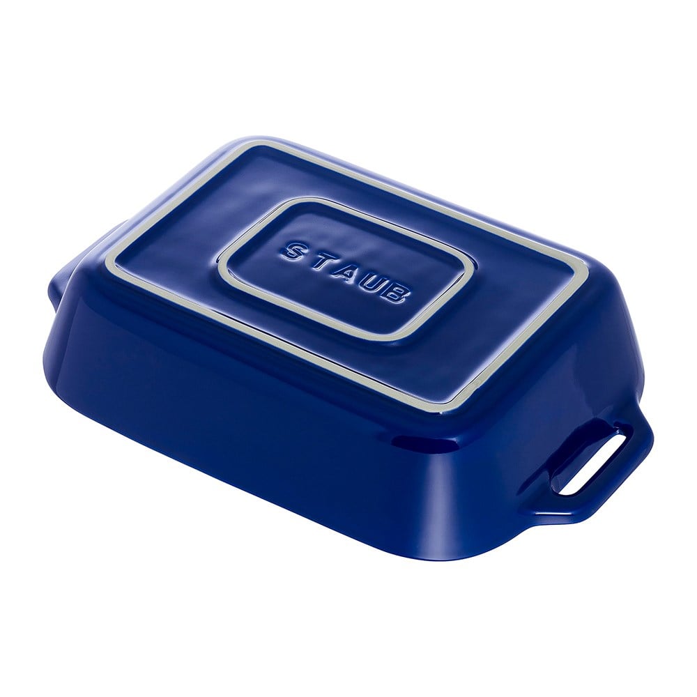 Staub Seramik Fırın Kabı 24 x 34 cm Koyu MaviStaub