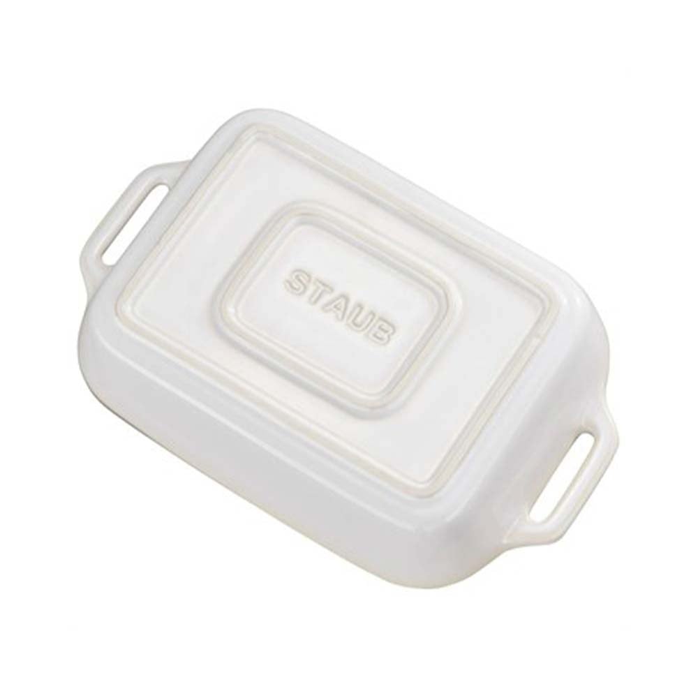 Staub Seramik Fırın Kabı 27x20 cm FildişiStaub