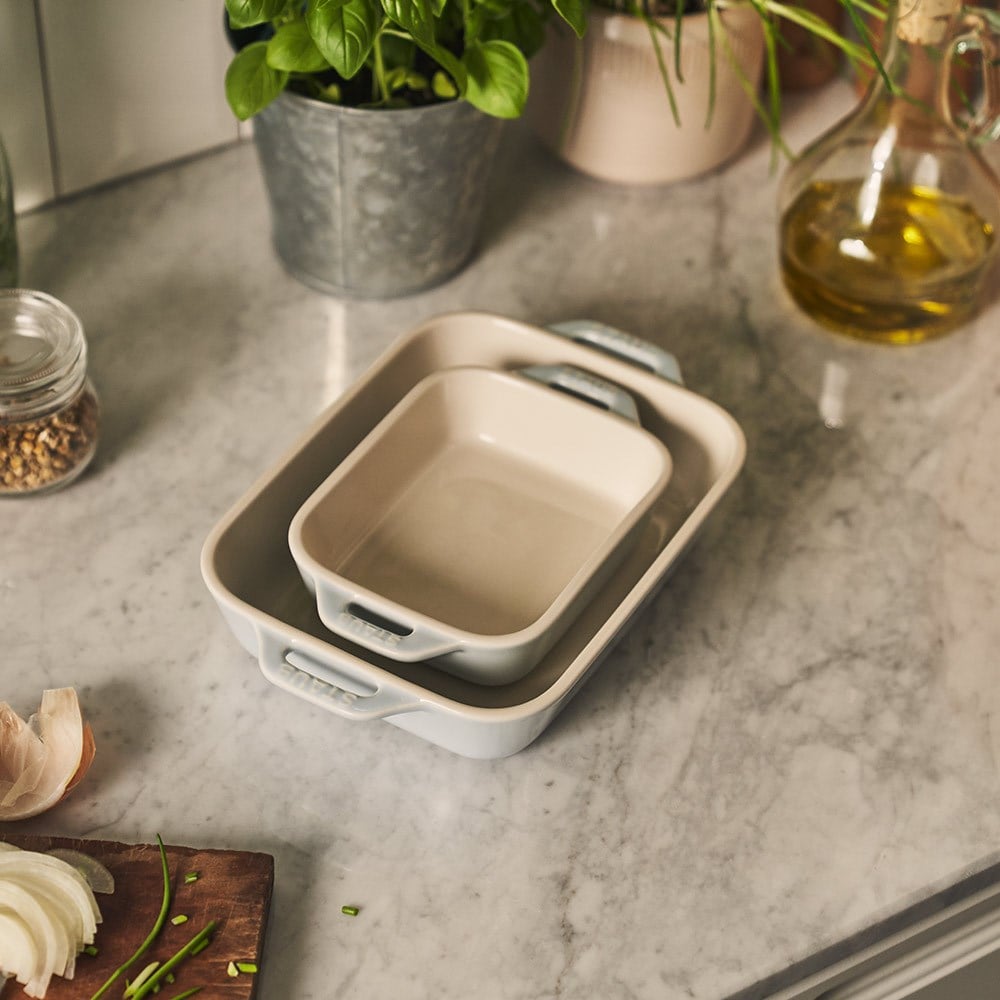 Staub Seramik Fırın Kabı Seti 2'li Açık MaviStaub