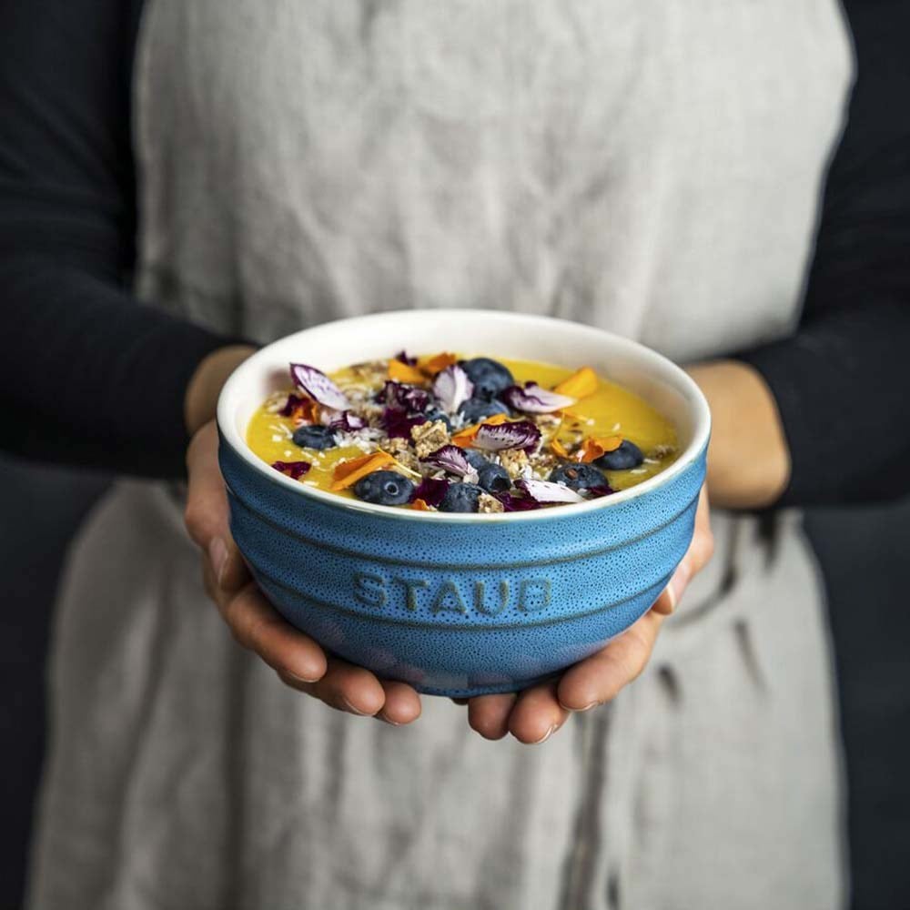 Staub Seramik Kase 4'lü Set 14 cm Antik TurkuazStaub
