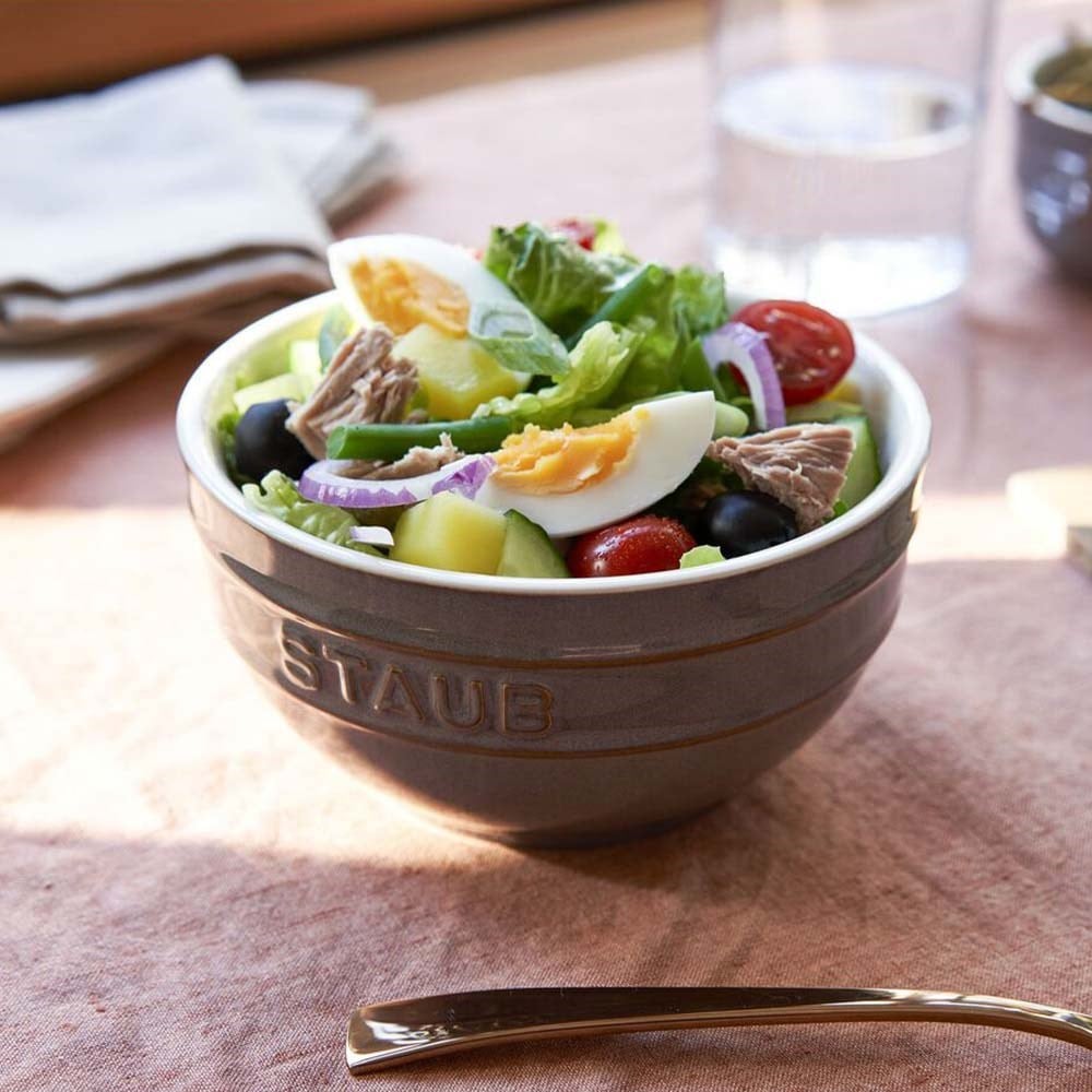 Staub Seramik Kase 4'lü Set 14 cm Antik GriStaub