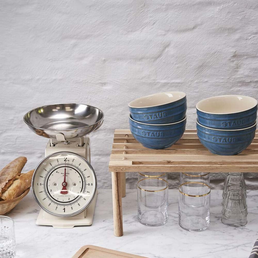Staub Seramik Kase 4'lü Set 14 cm Antik TurkuazStaub