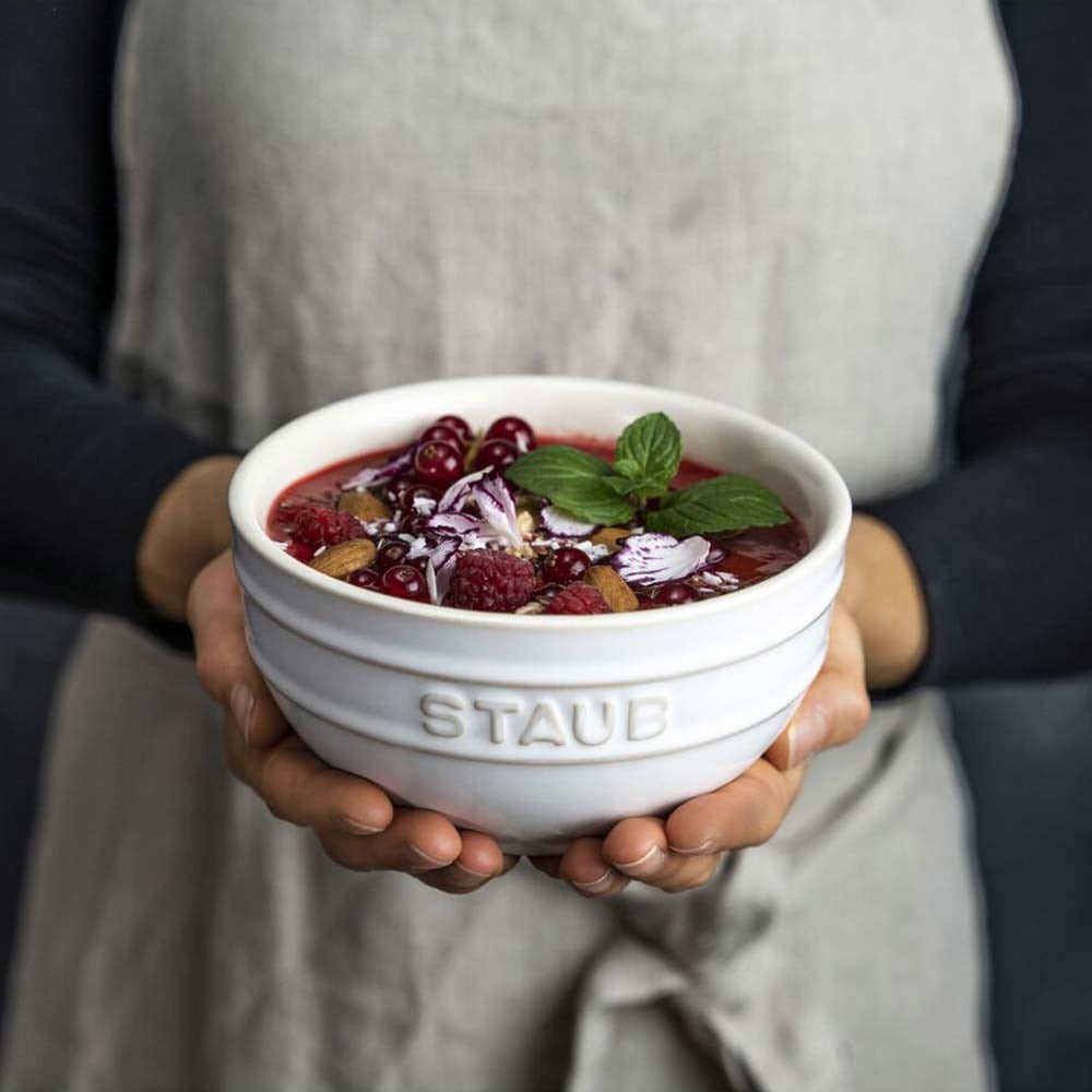 Staub Seramik Kase 4'lü Set 14 cm FildişiStaub