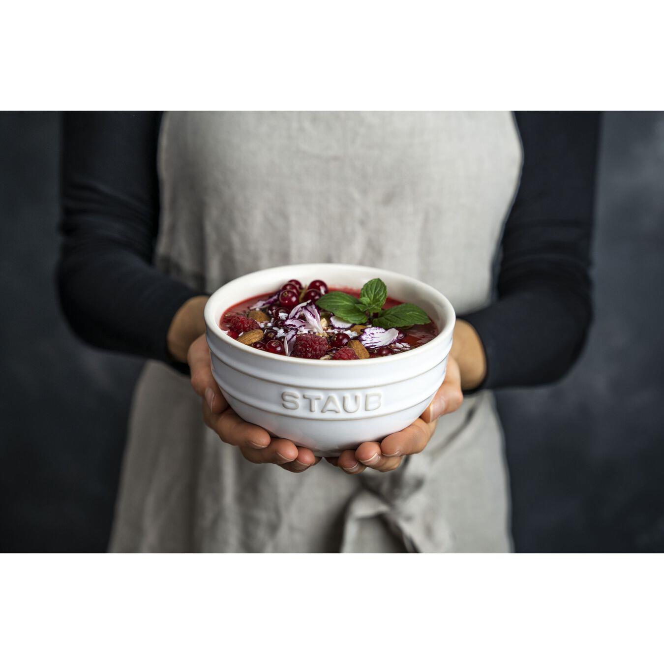 Staub Seramik Kase 4'lü Set 14 cm FildişiStaub