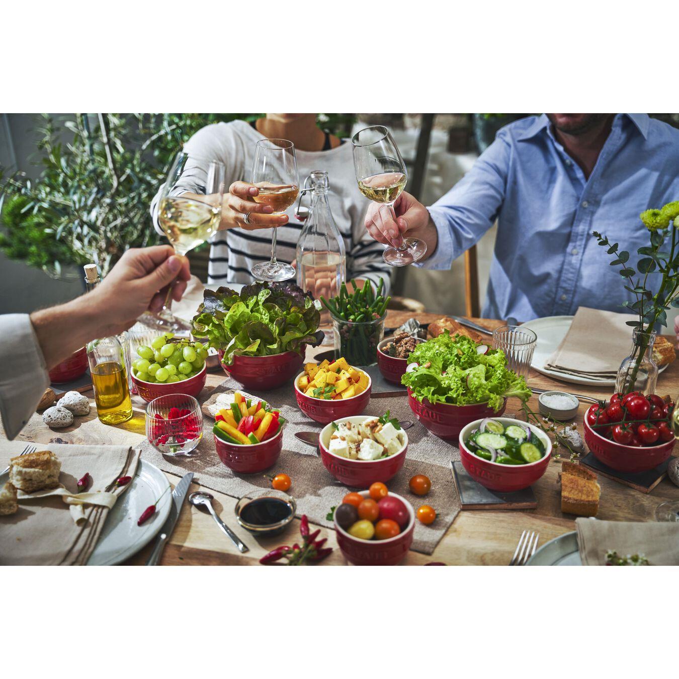 Staub Seramik Kase 4'lü Set 14 cm KirazStaub