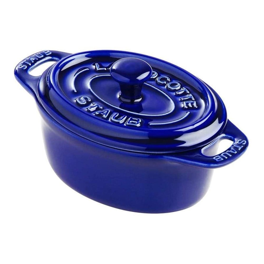 Staub Seramik Mini Güveç Seti 6'lı 10 cm Koyu MaviStaub