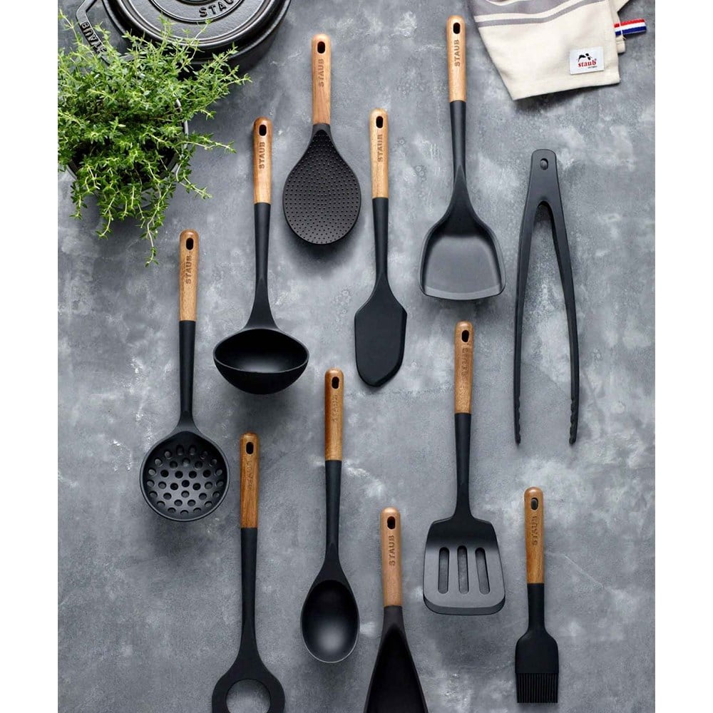 Staub Silikon Maşa SiyahStaub