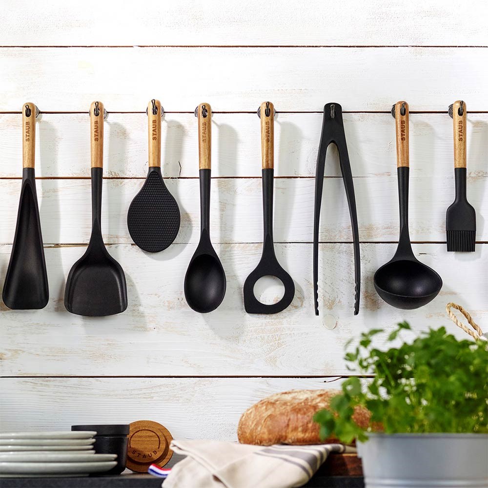 Staub Silikon Maşa SiyahStaub