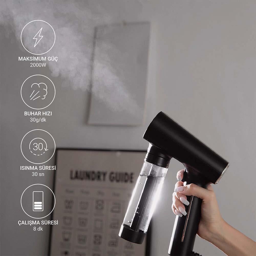 SteamOne EUNS150B Karl Portatif Buharlı Dikey ÜtüSteamOne