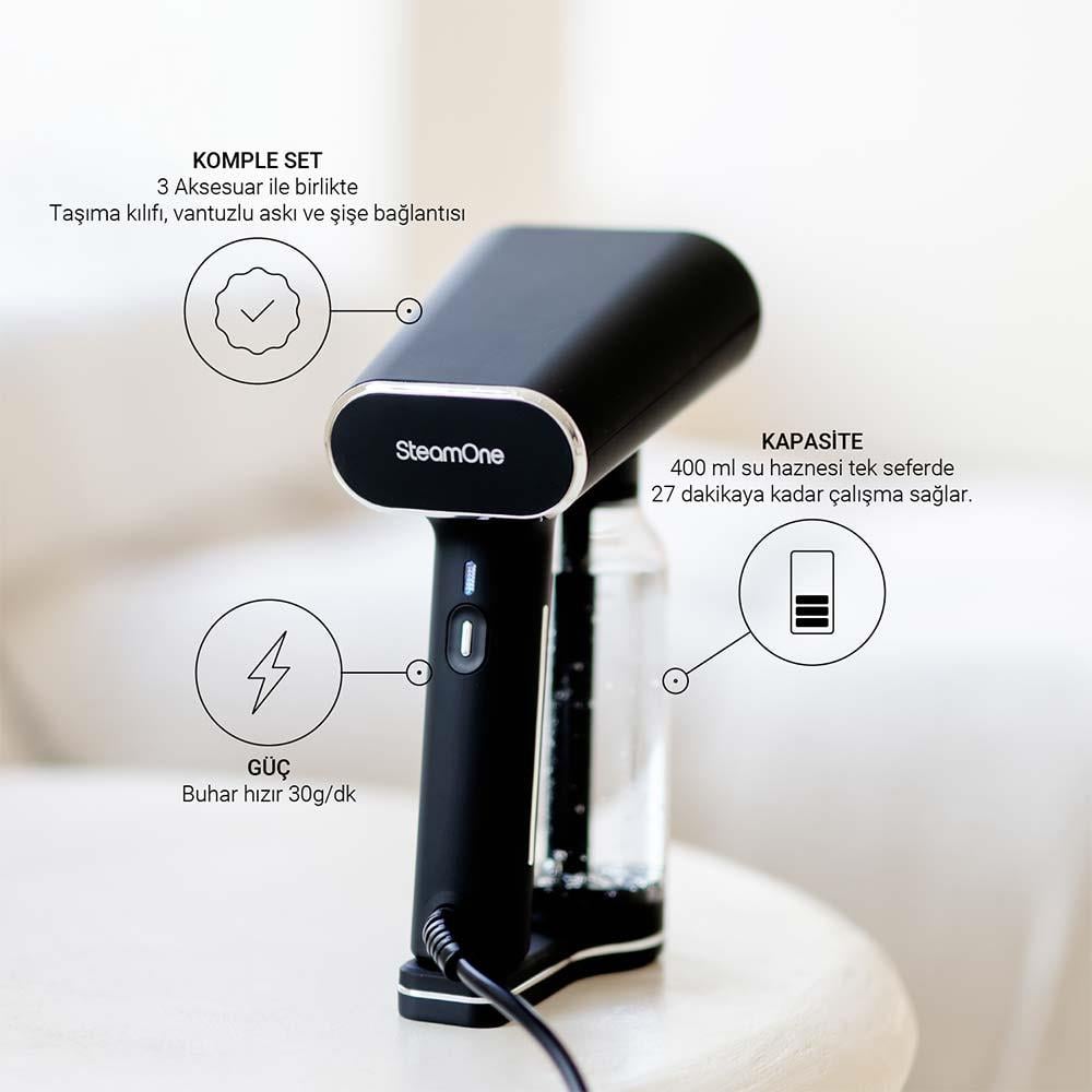 SteamOne EUXL400B Karl XL Portatif Buharlı Dikey ÜtüSteamOne