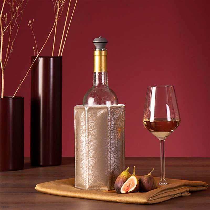 Vacu Vin Active Şampanya Soğutucu PlatinVacu Vin