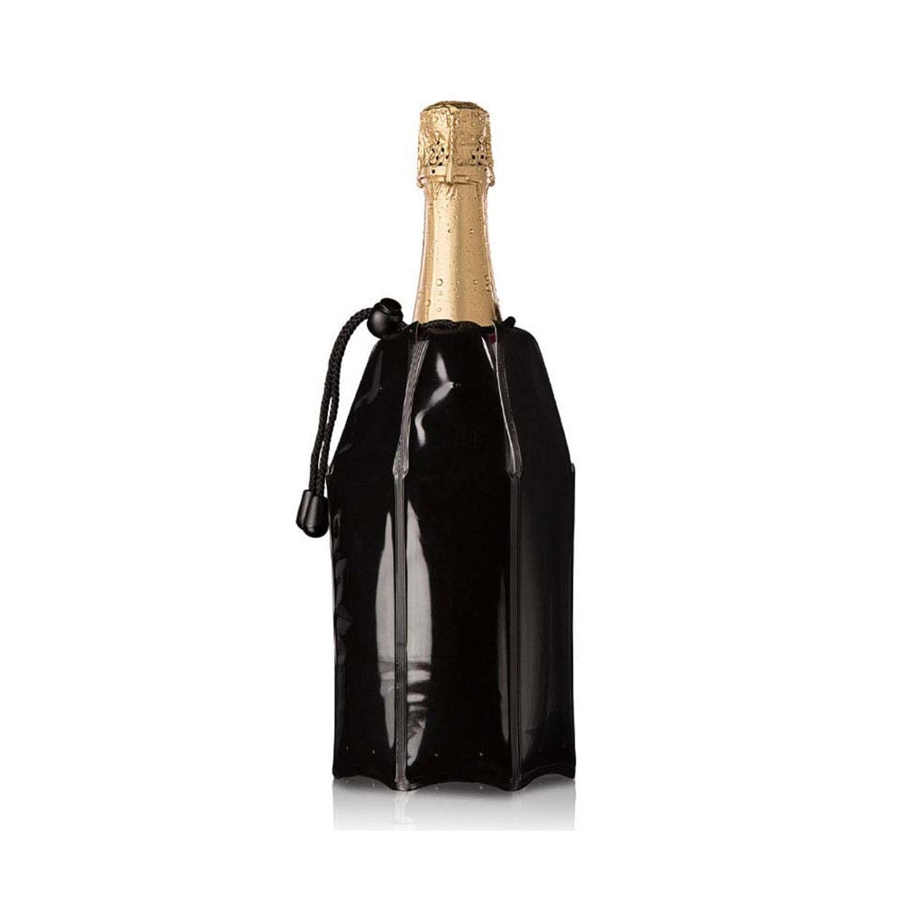 Vacu Vin Active Şampanya Soğutucu SiyahVacu Vin