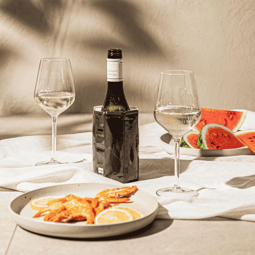 Vacu Vin Active Soğutucu Küçük SiyahVacu Vin