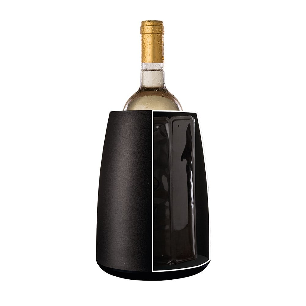 Vacu Vin Elegant Active Şarap Soğutucu SiyahVacu Vin
