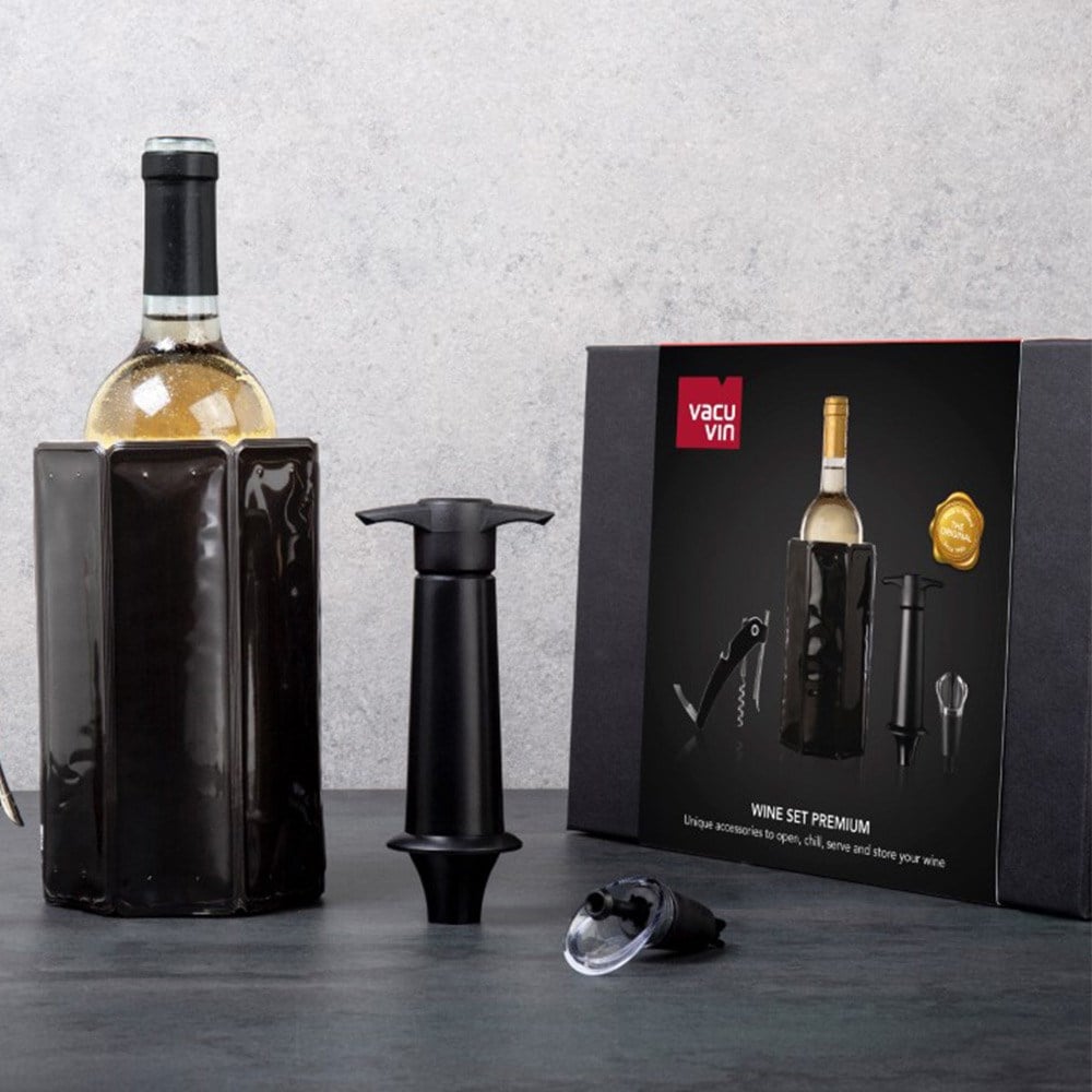 Vacu Vin Premium Şarap Soğutucu Seti 4 ParçaVacu Vin