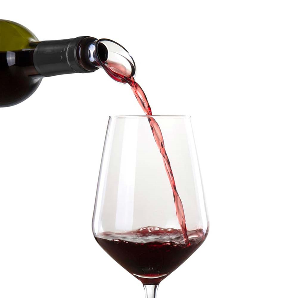 Vacu Vin Şarap Servis Ağızlığı 2'li SiyahVacu Vin