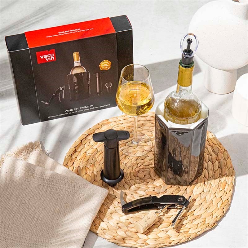 Vacu Vin Şarap Soğutucu Seti 4 ParçaVacu Vin