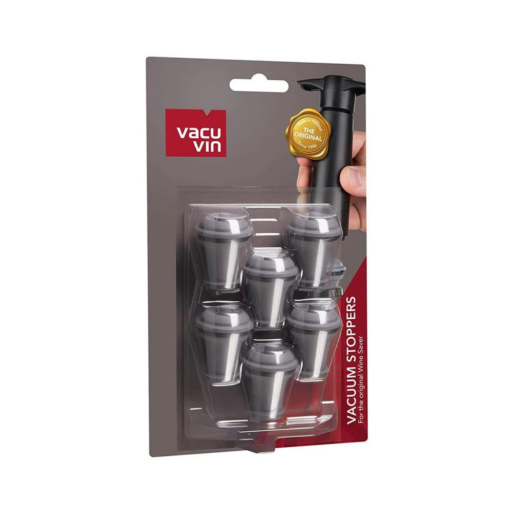 Vacu Vin Şarap Vakum Tıpası 6'lıVacu Vin