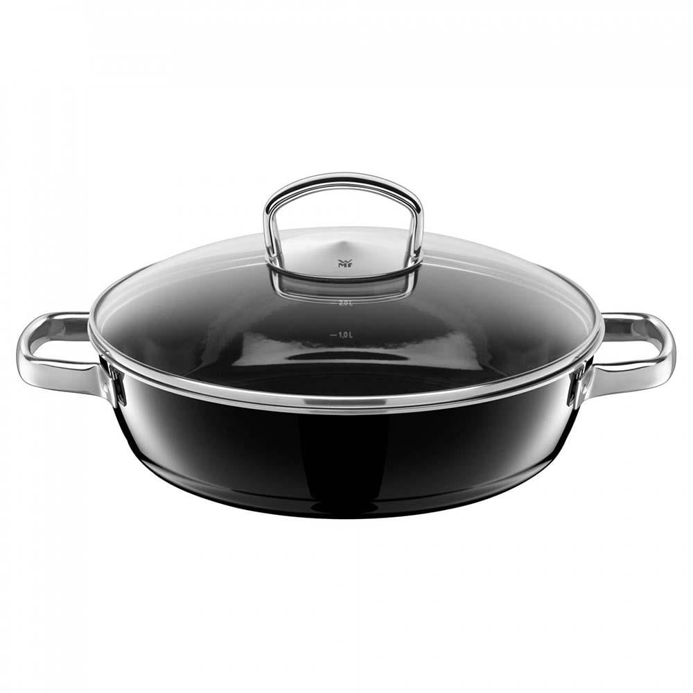 WMF Fusiontec Mineral Pilav Tenceresi 28 cm SiyahWMF