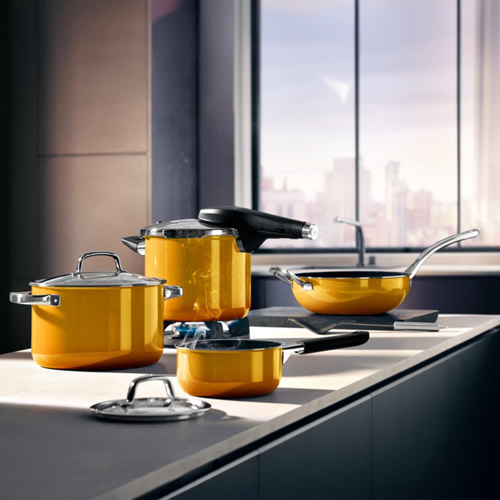WMF Fusiontec Mineral Tencere Seti 4 Parça SarıWMF