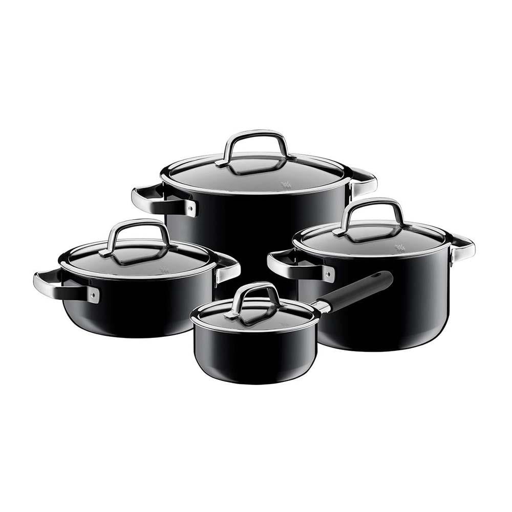 WMF Fusiontec Mineral Tencere Seti 4 Parça SiyahWMF