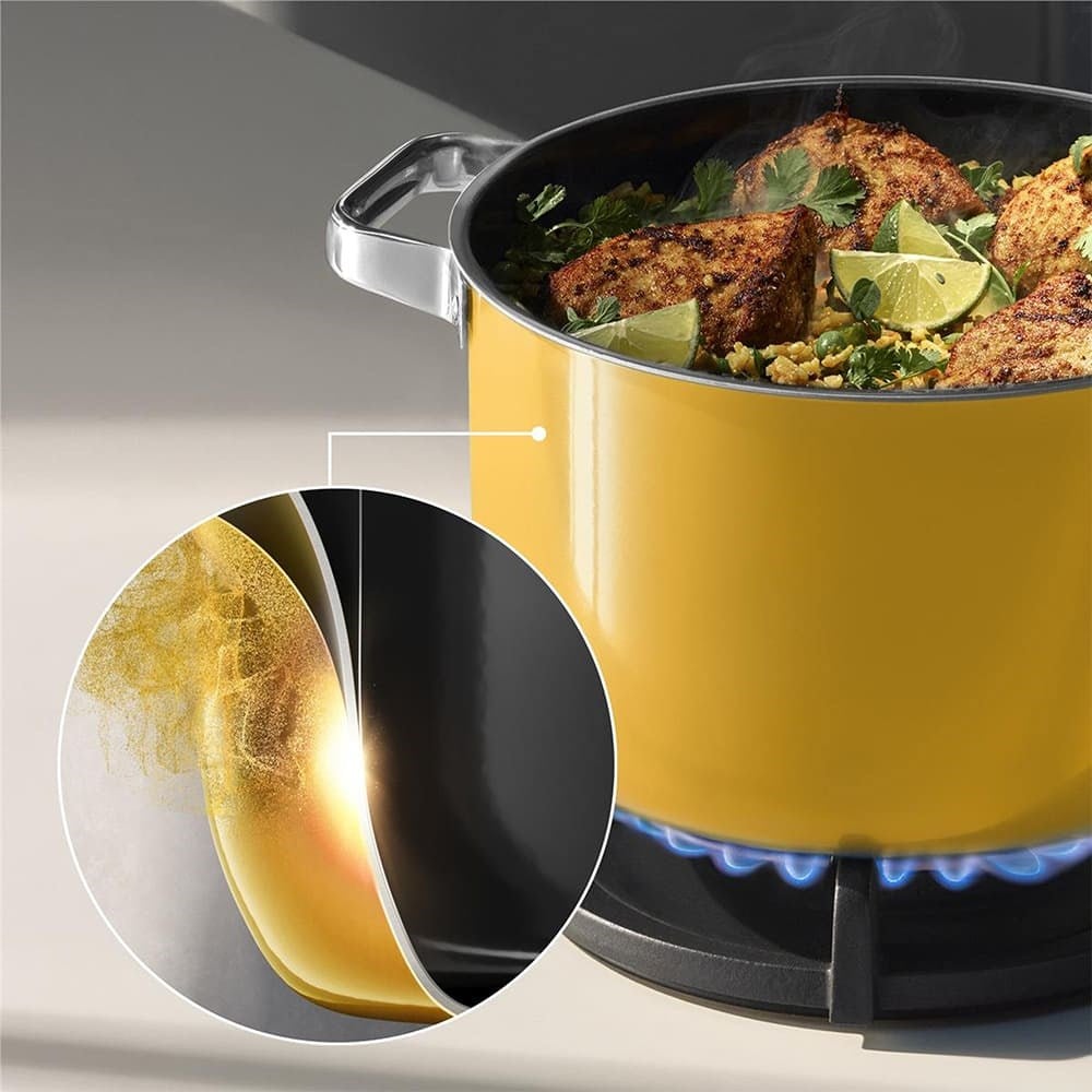 WMF Fusiontec Tencere Seti 4 Parça Mango SarıWMF