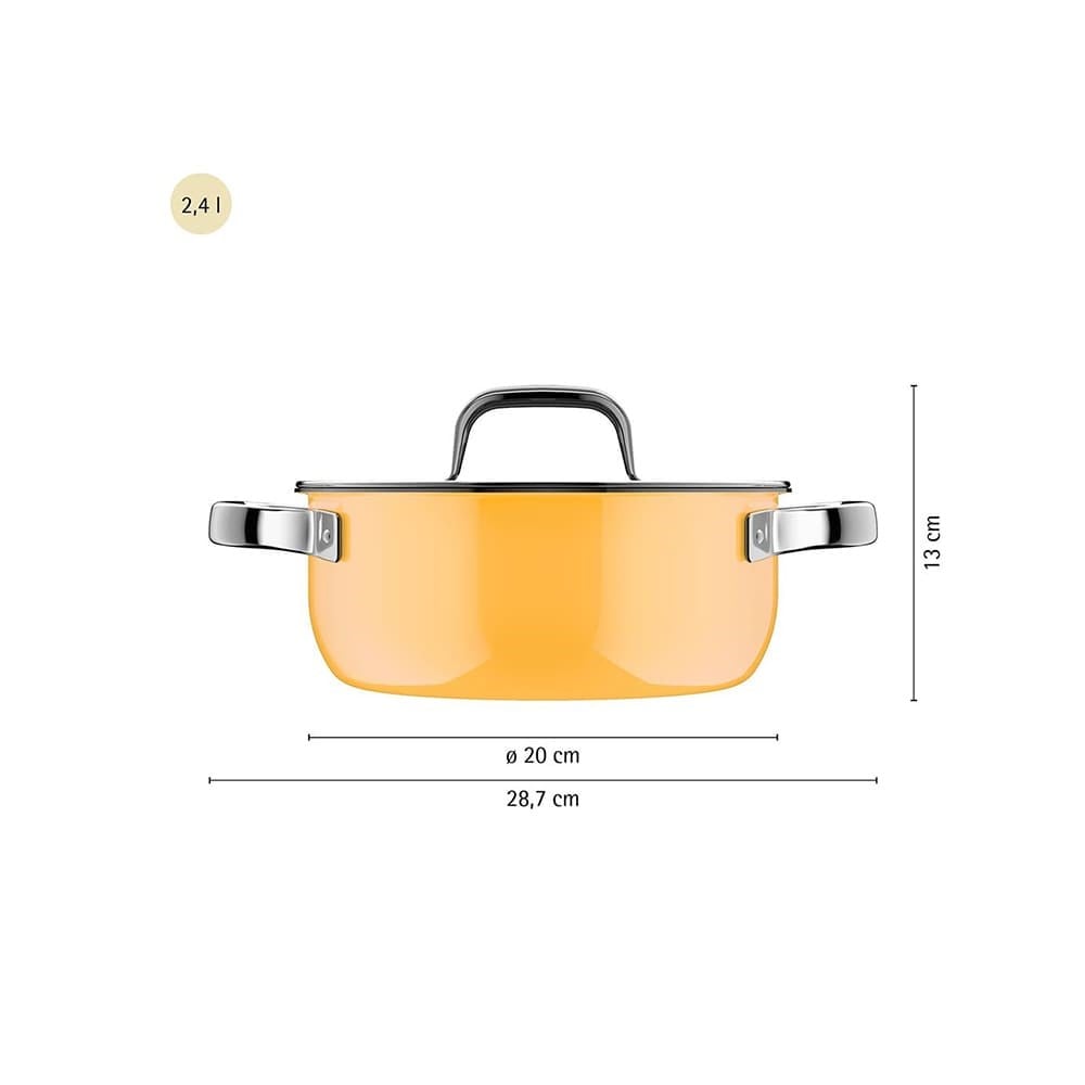 WMF Fusiontec Tencere Seti 4 Parça Mango SarıWMF