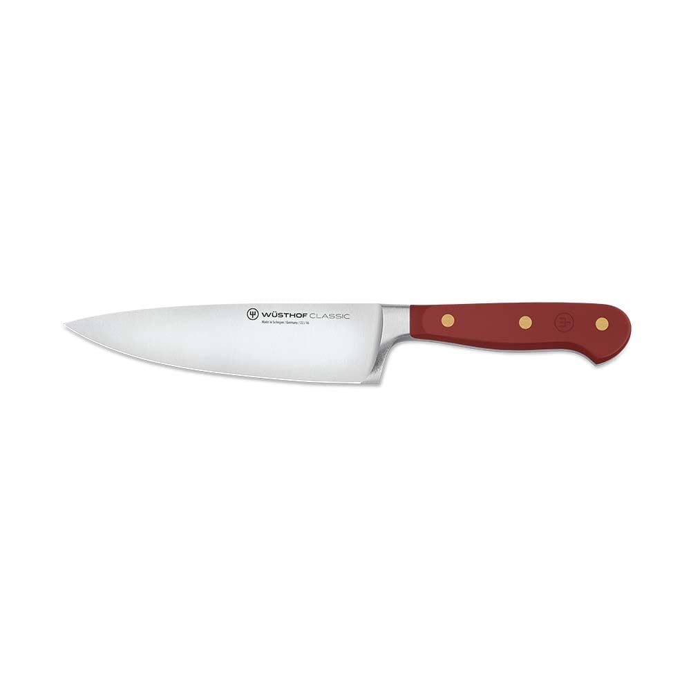 Wüsthof Classic Şef Bıçağı 16 cm Sumak KırmızısıWüsthof