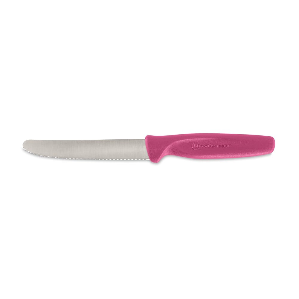 Wüsthof Create Tırtıklı Meyve Bıçağı 10 cm PembeWüsthof