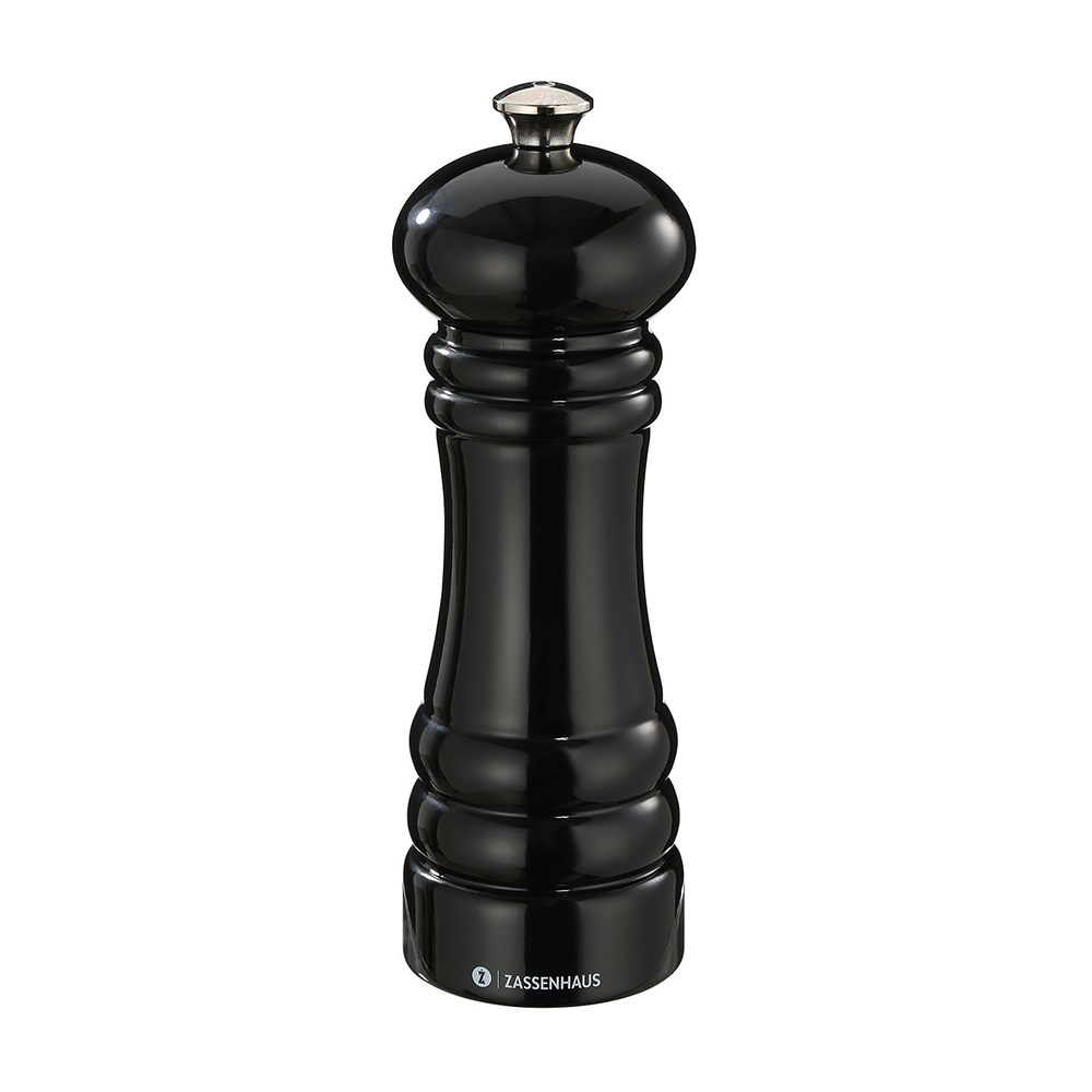 Zassenhaus Berlin Baharat Öğütücü 18 cm Parlak SiyahZassenhaus
