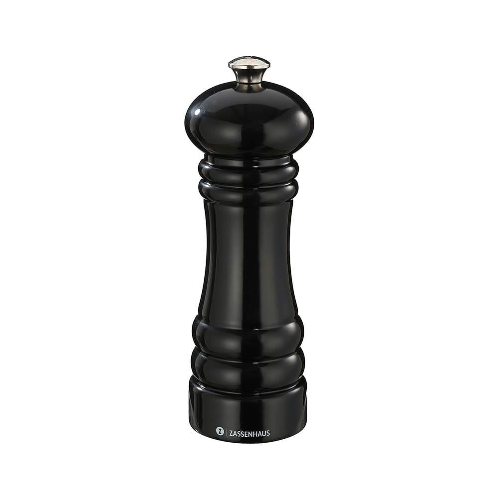 Zassenhaus Berlin Tuz Değirmeni 18 cm Parlak SiyahZassenhaus