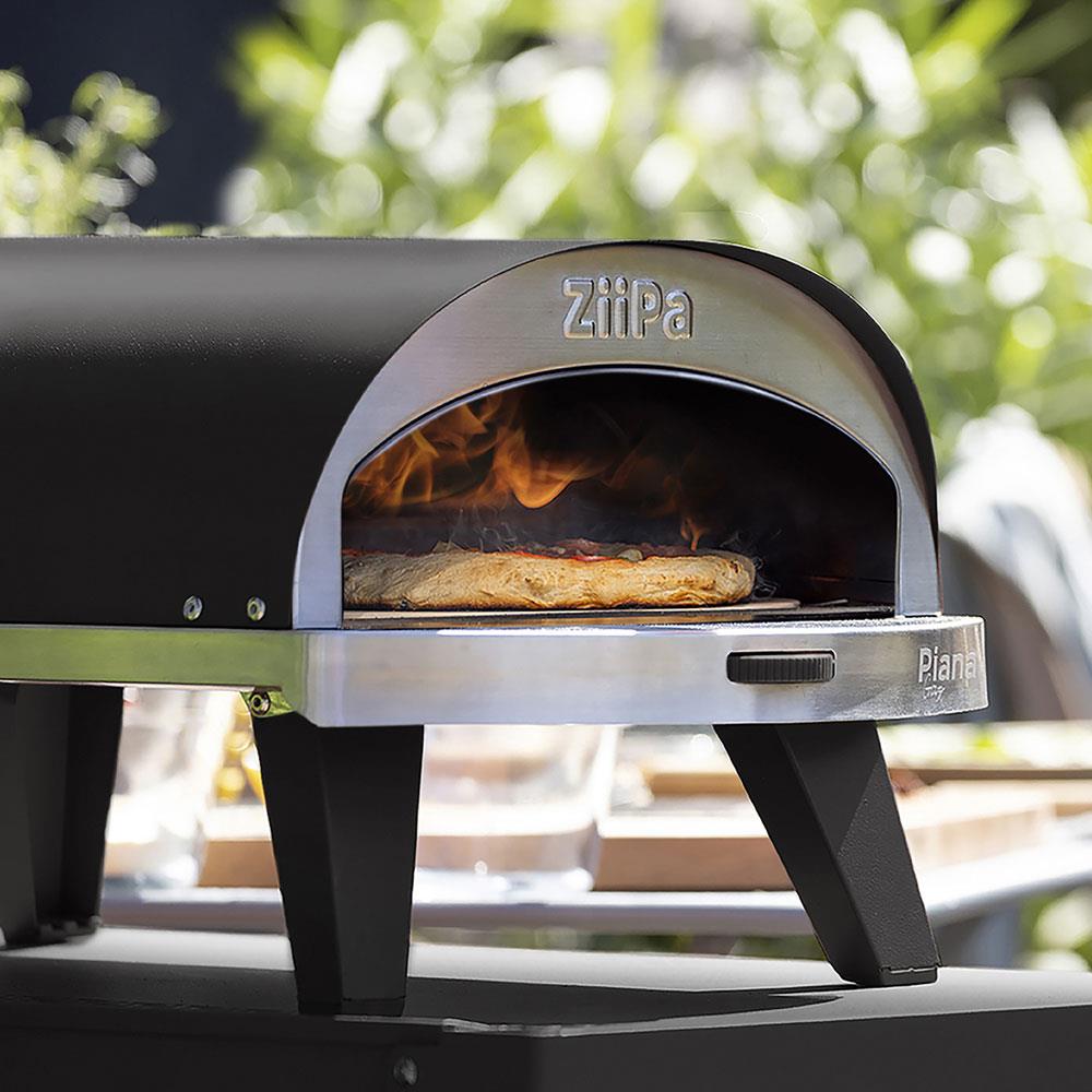 ZiiPa Piana Gazlı Pizza Fırını KarbonZiiPa