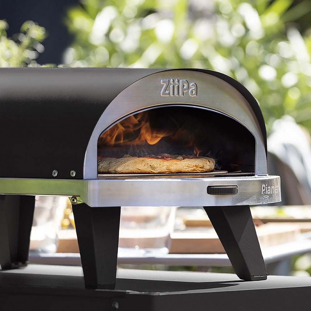 ZiiPa Piana Gazlı Pizza Fırını KarbonZiiPa