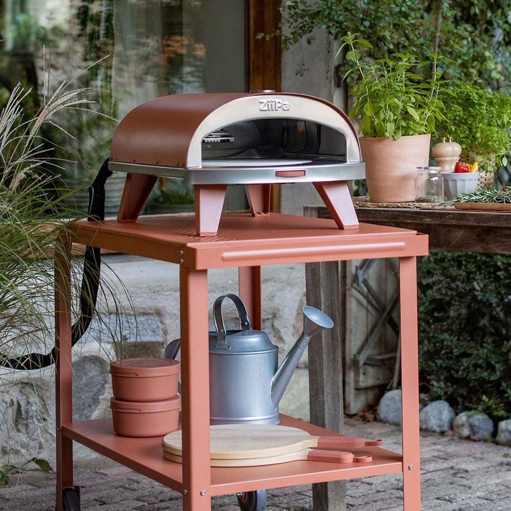 ZiiPa Piana Gazlı Pizza Fırını TerracottaZiiPa
