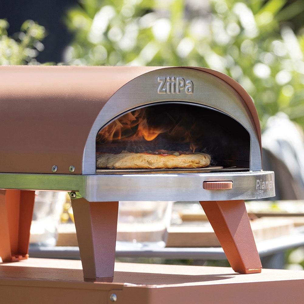 ZiiPa Piana Gazlı Pizza Fırını TerracottaZiiPa