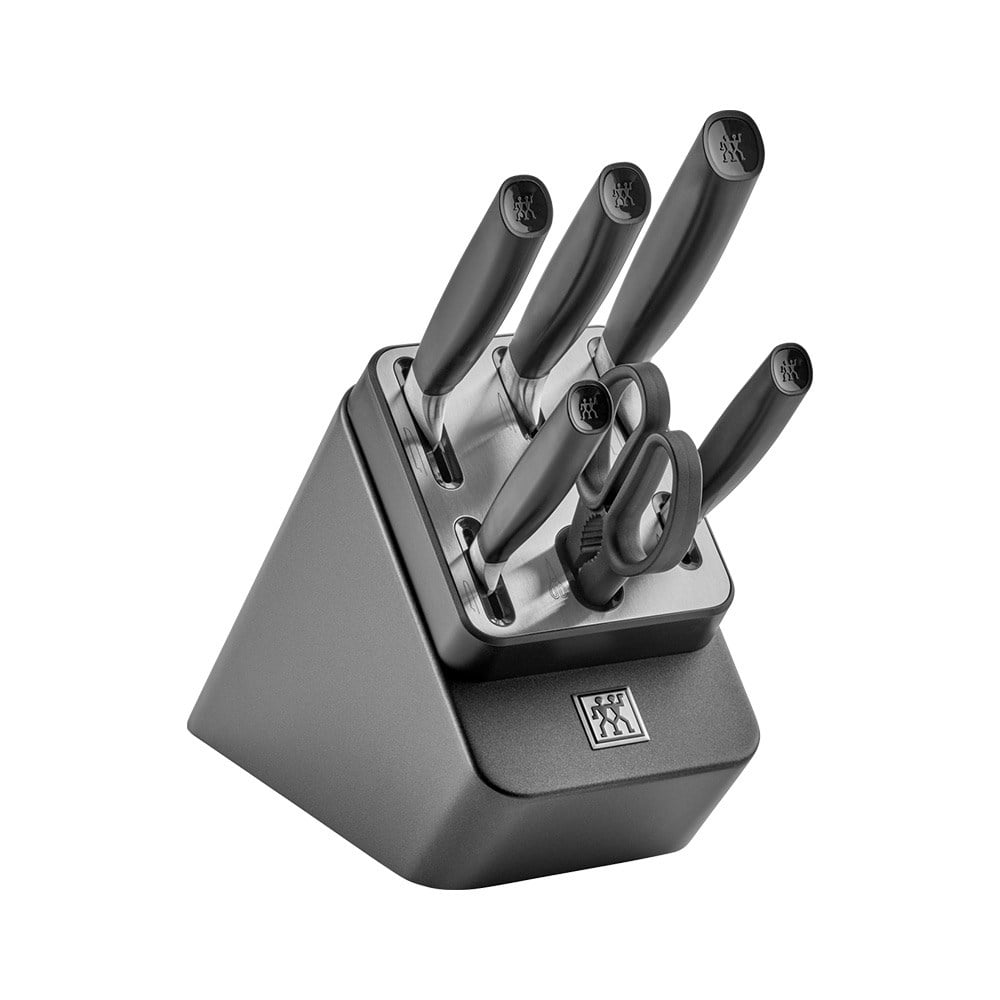 Zwilling All Star Blok Bıçak Seti 7 Parça AntrasitZwilling