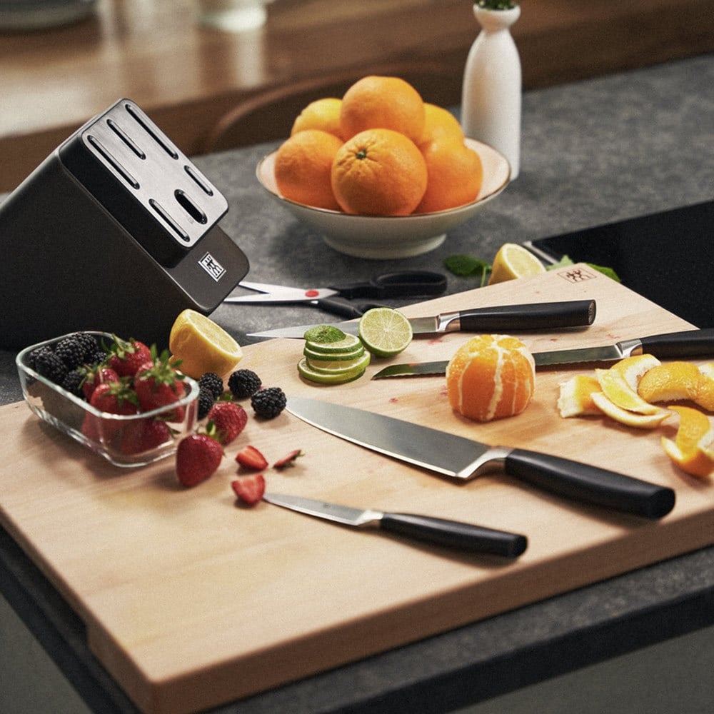 Zwilling All Star Blok Bıçak Seti 7 Parça AntrasitZwilling