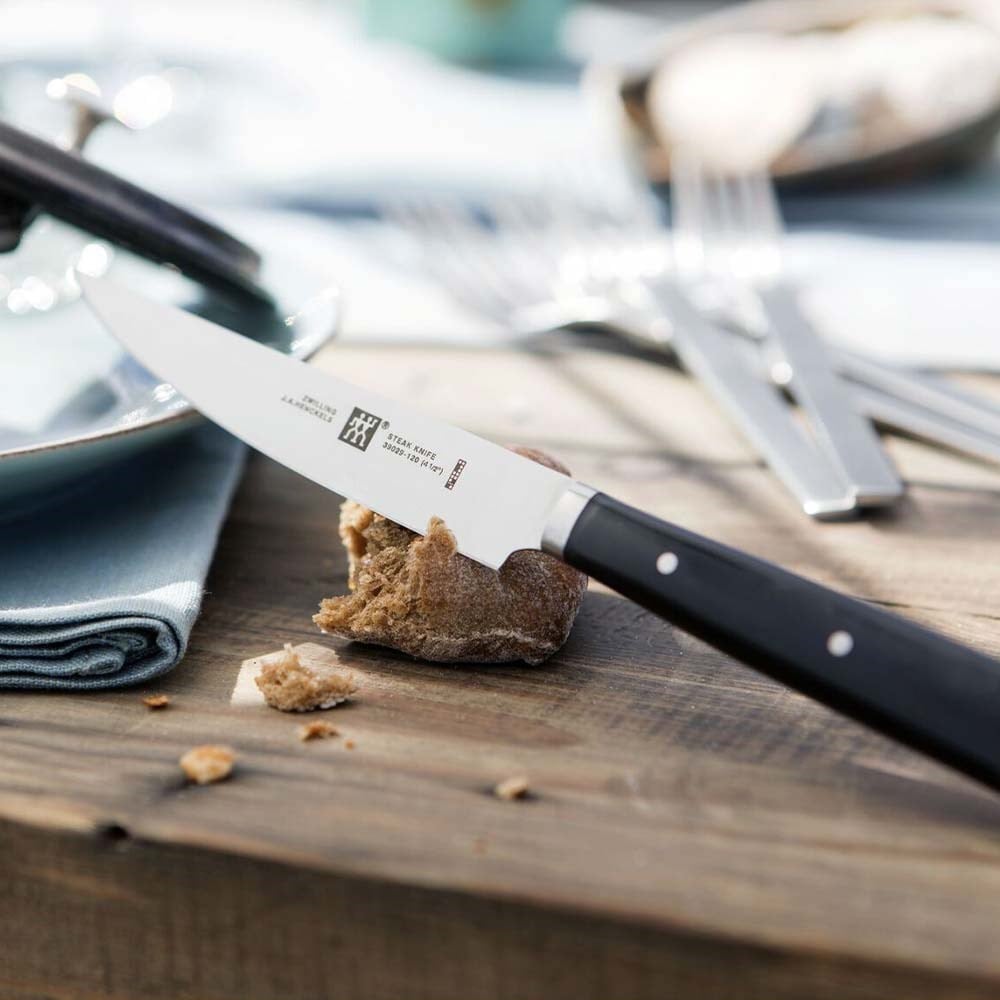 Zwilling Biftek Bıçağı Seti Siyah 4 ParçaZwilling